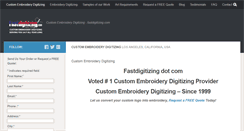 Desktop Screenshot of fastdigitizing.com