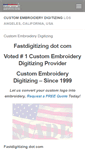 Mobile Screenshot of fastdigitizing.com
